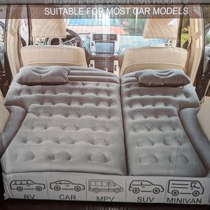Inflatable car bed